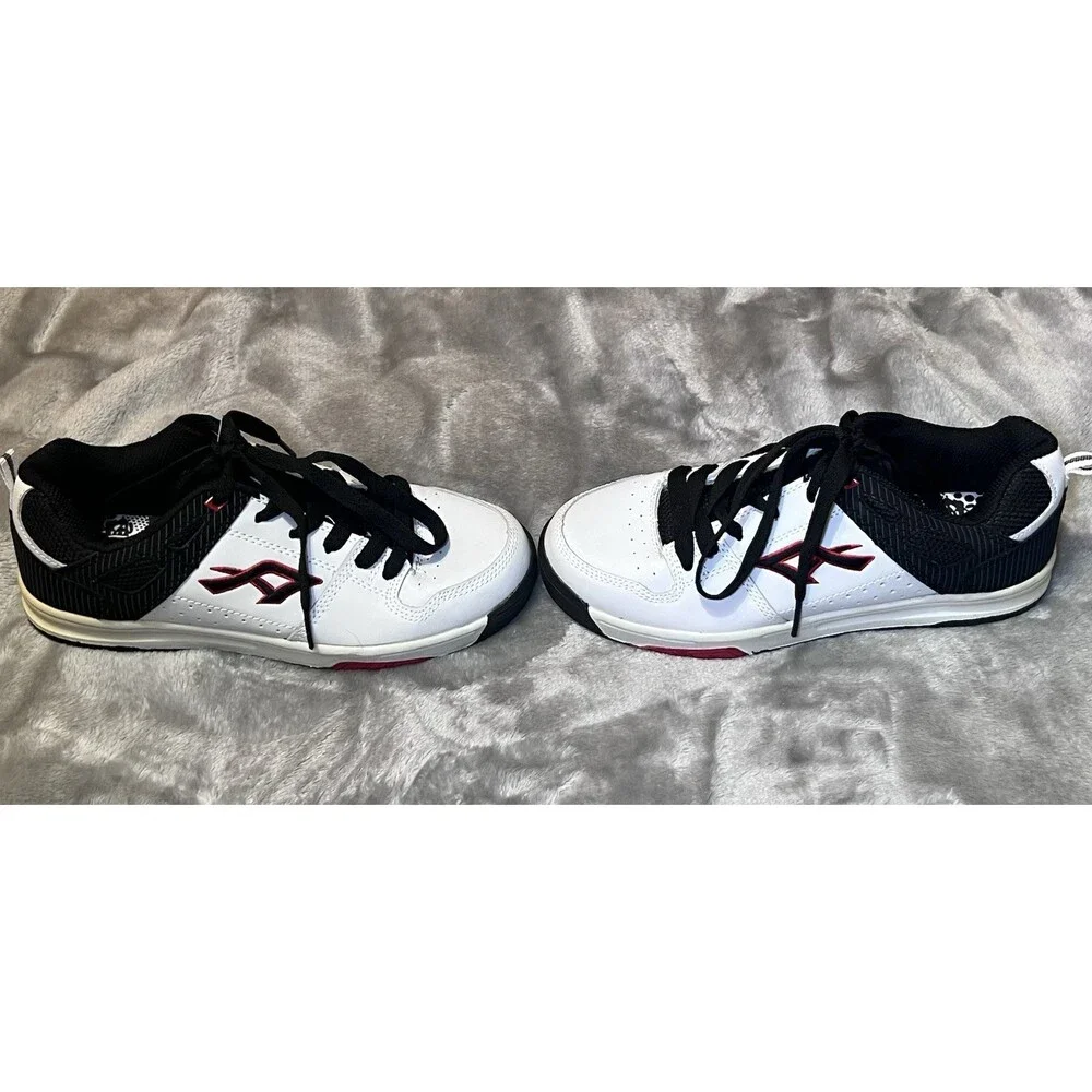 Airspeed Footwear Spade 2 Boys Size 6‎ Skateboarding Sneakers Low Top White Red